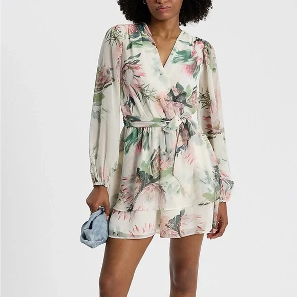 express cream dress vintage campaign international Express cream dress,